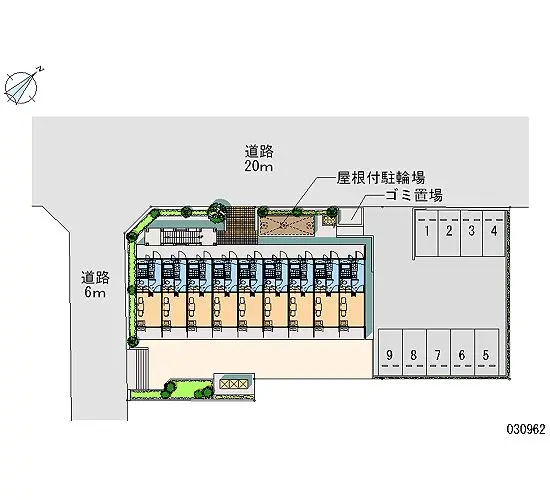 ★手数料０円★八王子市みなみ野　月極駐車場（LP）